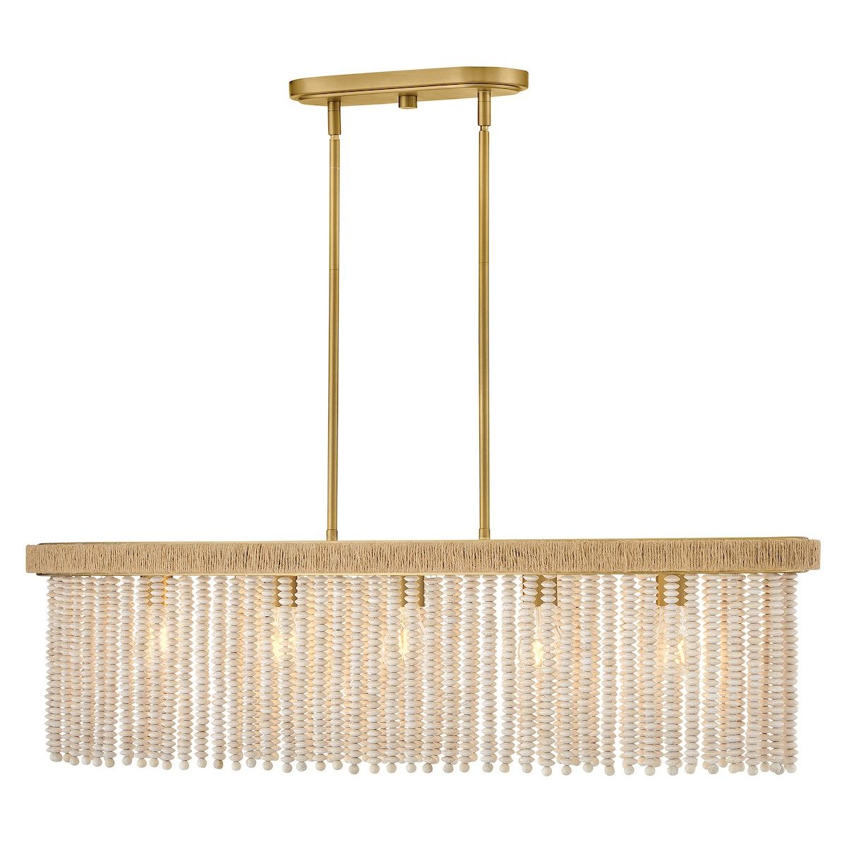 Hinkley Canada - 48605LCB - LED Linear Pendant - Indra - Lacquered Brass