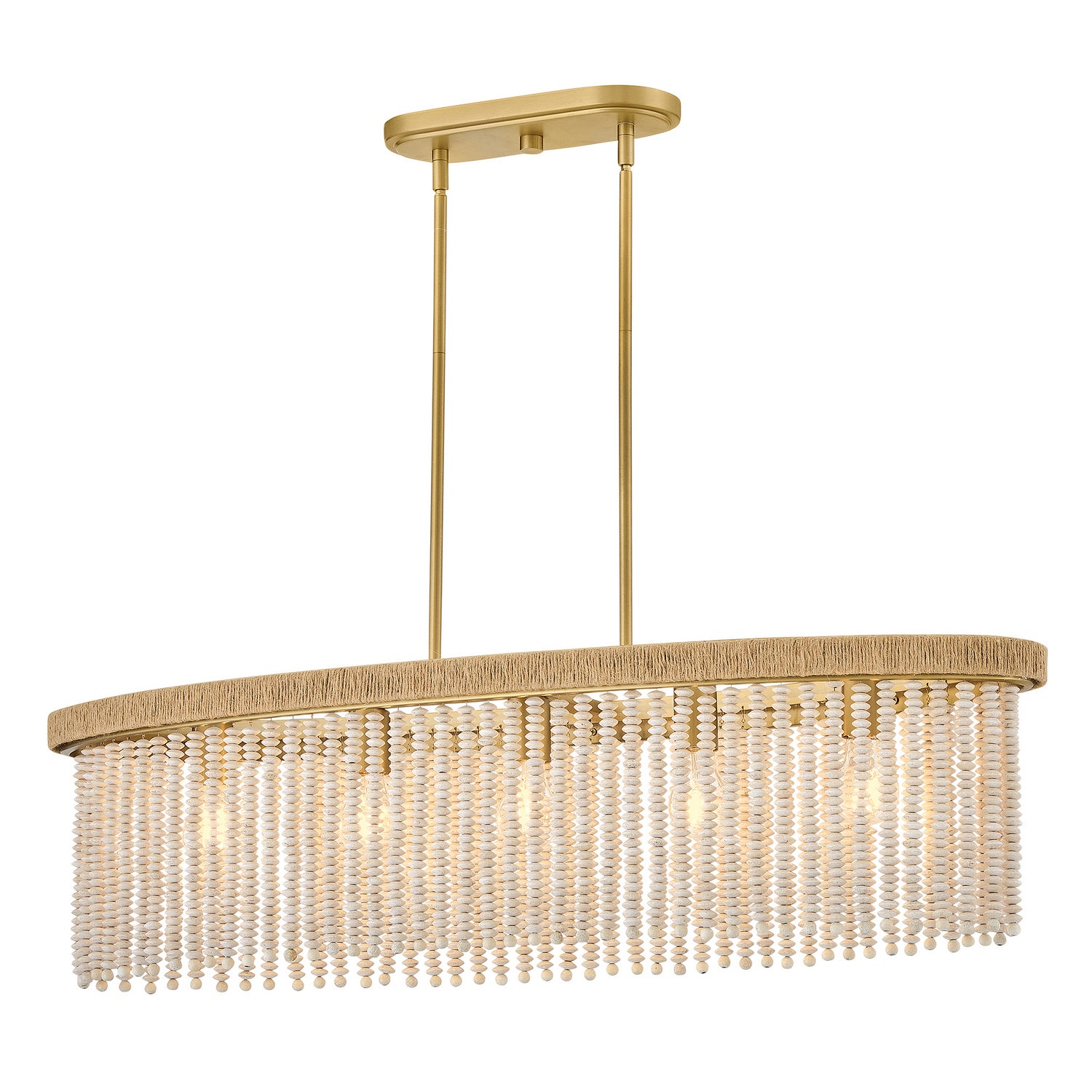 Hinkley Canada - 48605LCB - LED Linear Pendant - Indra - Lacquered Brass
