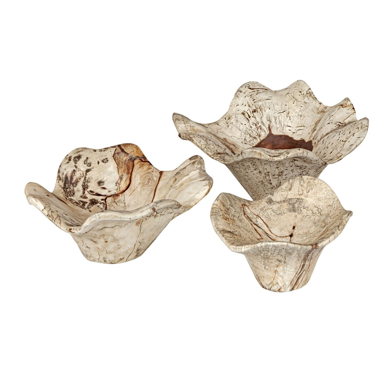 Uttermost - 03505 - Wall Decor Set/3 - Teo - Light Bleached