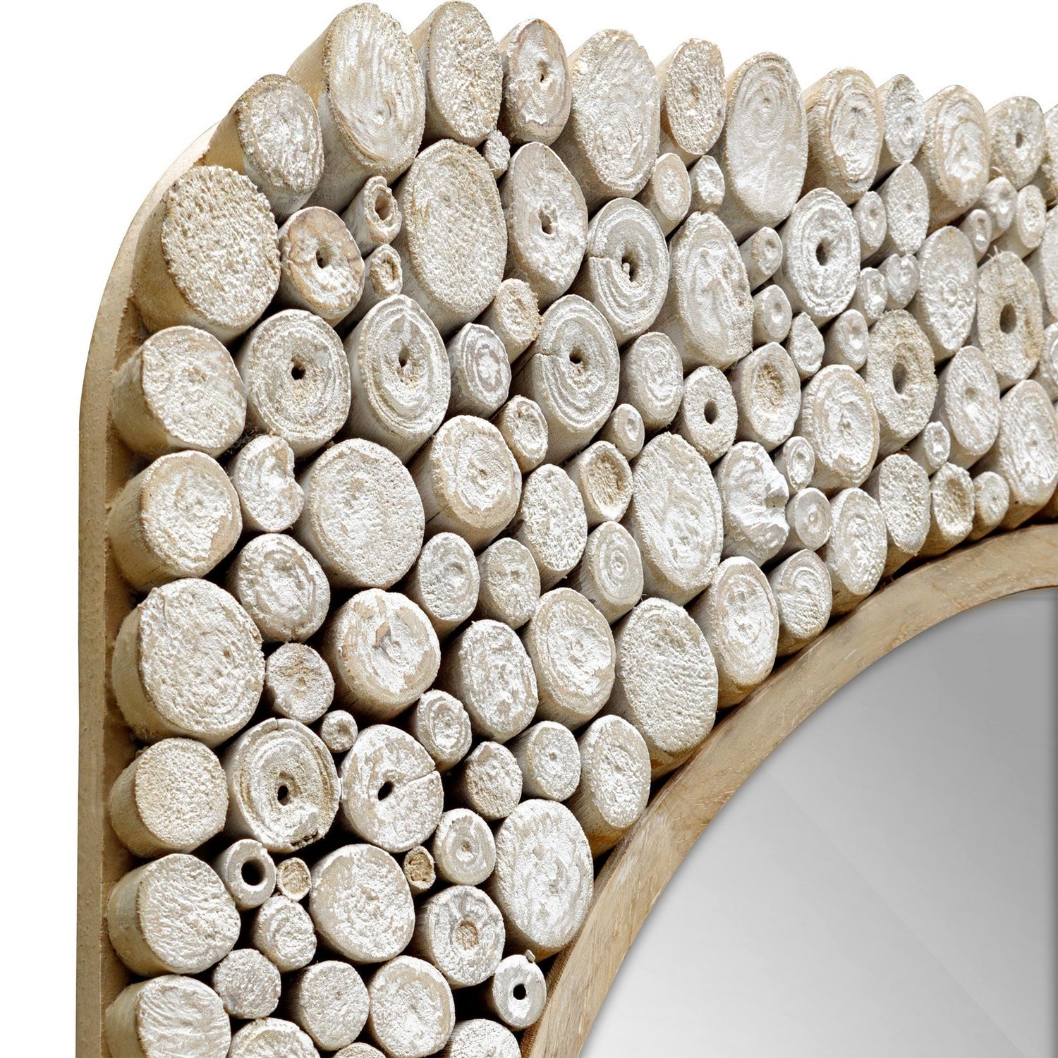 Uttermost - 08299 - Mirror - Merak - Natural Teak Wood