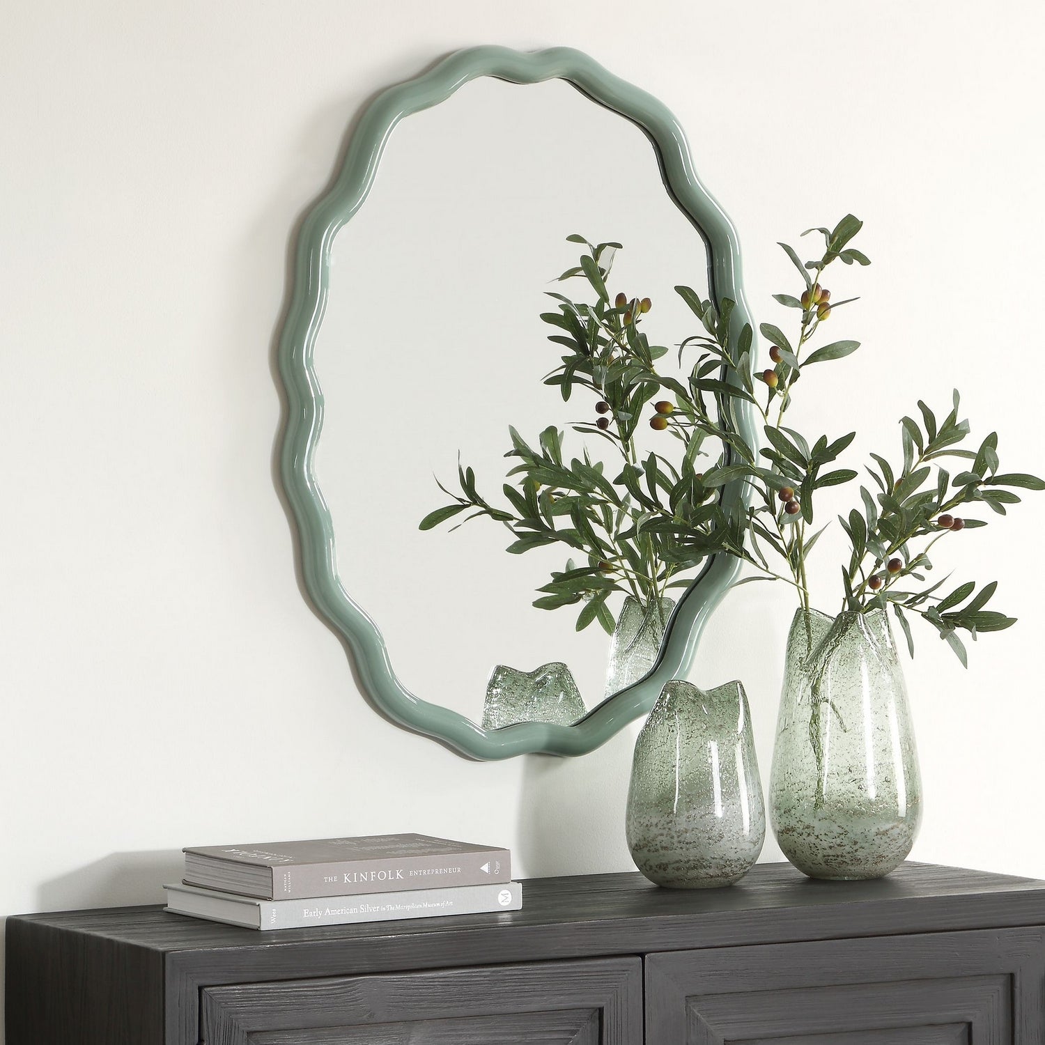 Uttermost - 08328 - Mirror - Isly - Egg Blue