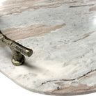 Uttermost - 18308 - Tray - Stone And Twig - Elegant Gray, White, And Rust-colored Veining