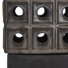 Uttermost - 18322 - Candleholder - Lattice - Distressed Brown