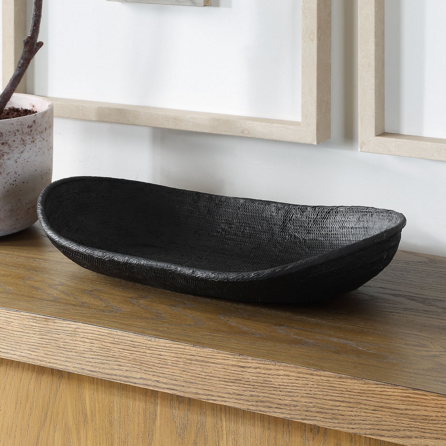 Uttermost - 18328 - Bowl - Ember - Black