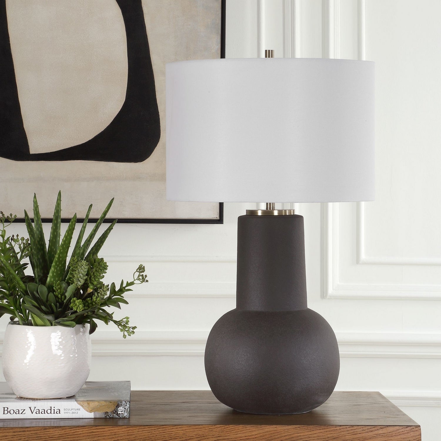 Uttermost - 30584-1 - One Light Table Lamp - Robson - Brass
