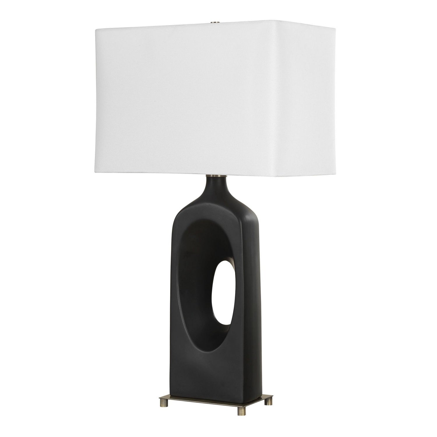 Uttermost - 30586-1 - One Light Table Lamp - Void - Brass