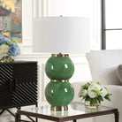 Uttermost - 30595-1 - One Light Table Lamp - Banner - Antique Brass
