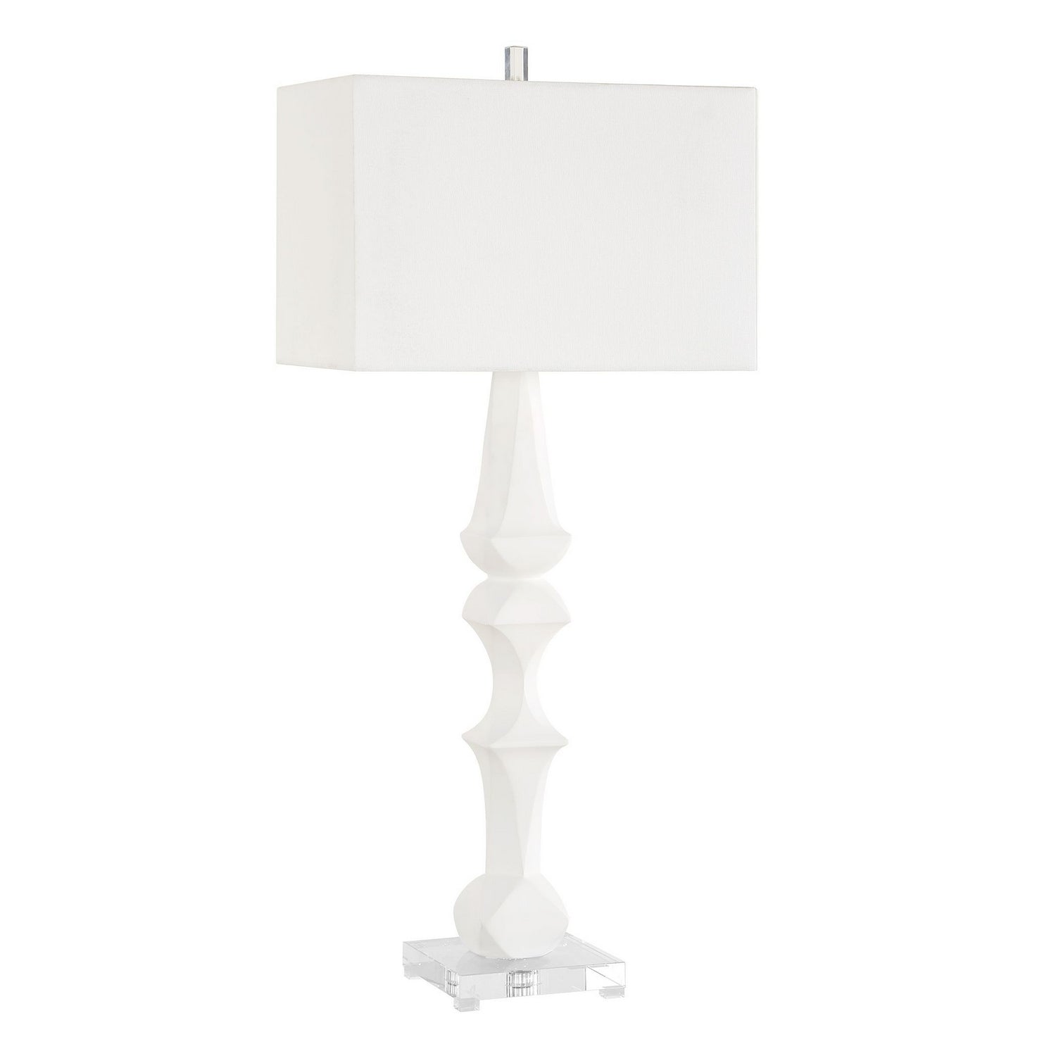 Uttermost - 30648 - One Light Table Lamp - Mayme - Polished Nickel