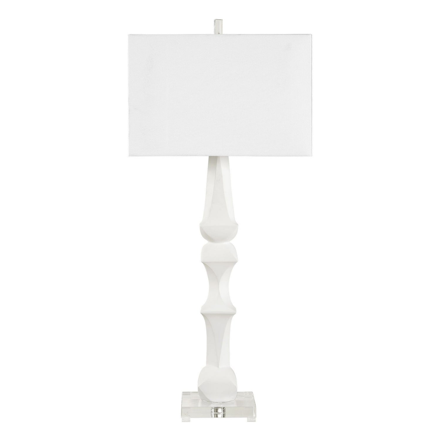 Uttermost - 30648 - One Light Table Lamp - Mayme - Polished Nickel