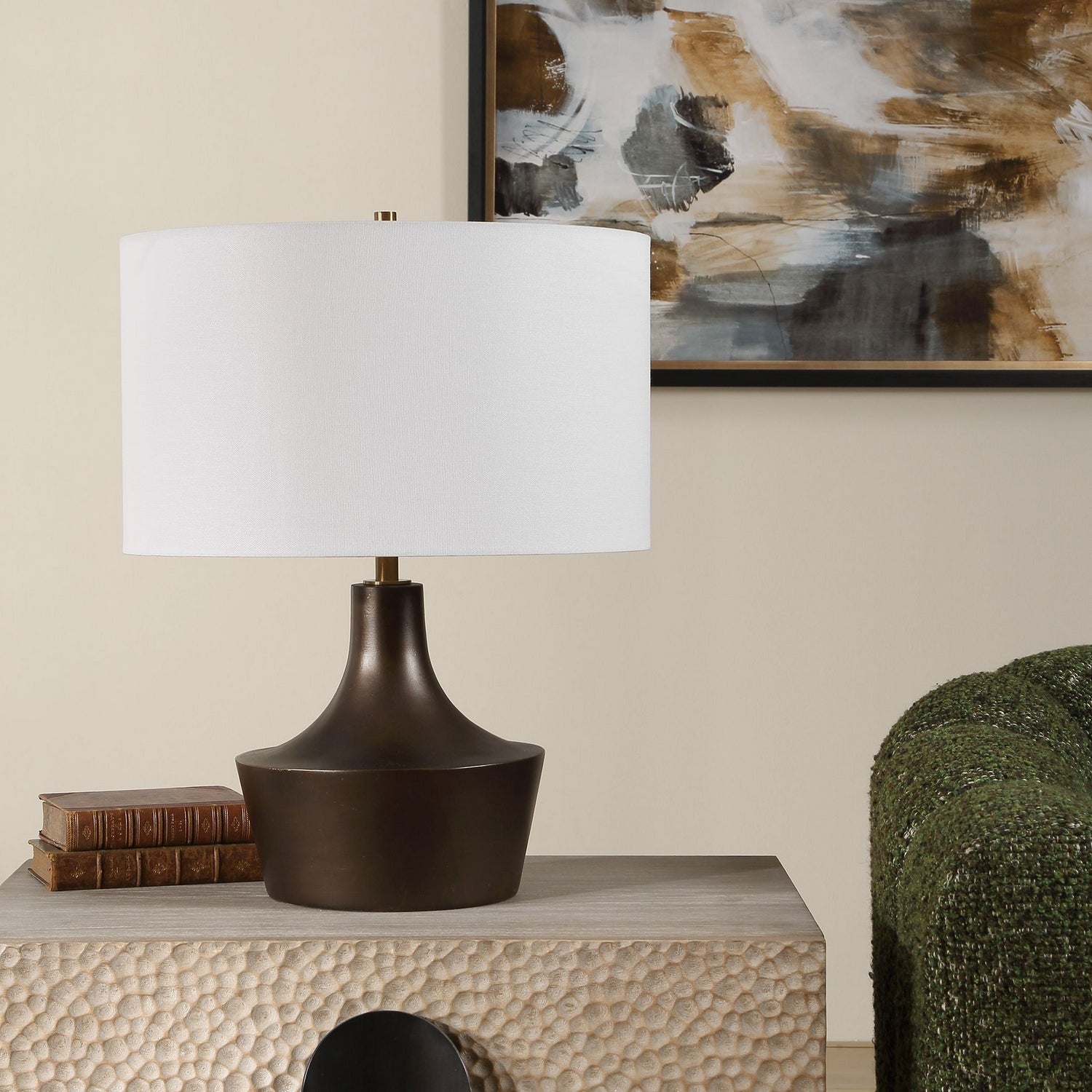 Uttermost - 30651 - One Light Table Lamp - Paseo - Warm Bronze