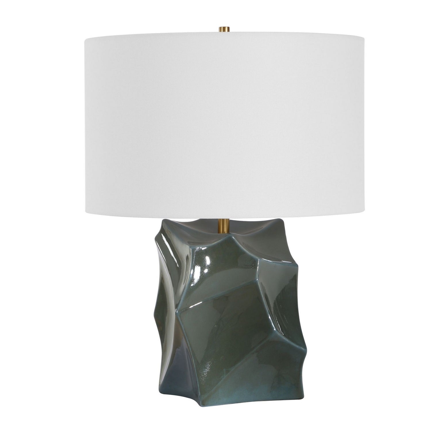Uttermost - 30662 - One Light Table Lamp - Prisma - Antique Brass