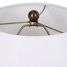 Uttermost - 30663 - One Light Table Lamp - Irena - Antique Brass