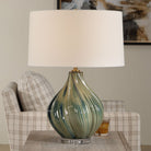 Uttermost - 30666 - One Light Table Lamp - Tausha - Antique Brass