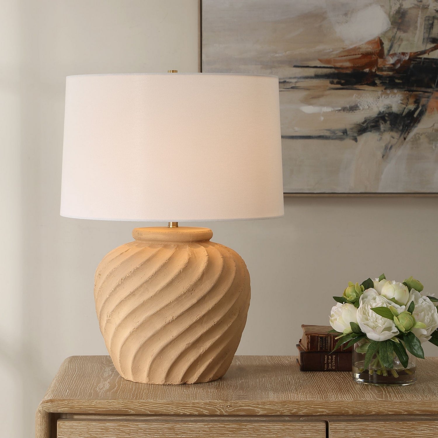 Uttermost - 30668-1 - One Light Table Lamp - Farai - Brass