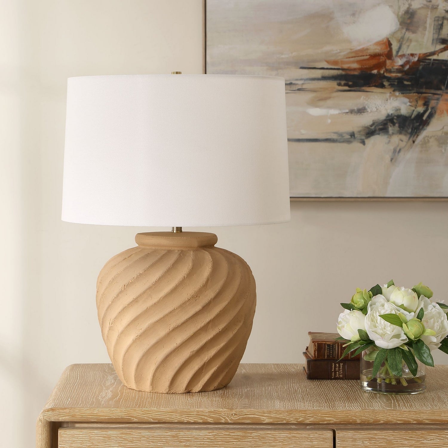 Uttermost - 30668-1 - One Light Table Lamp - Farai - Brass