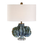 Uttermost - 30674-1 - One Light Table Lamp - Ruffle Up - Antique Brass