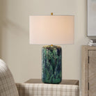 Uttermost - 30679 - One Light Table Lamp - Out Of The Blue - Antique Brass