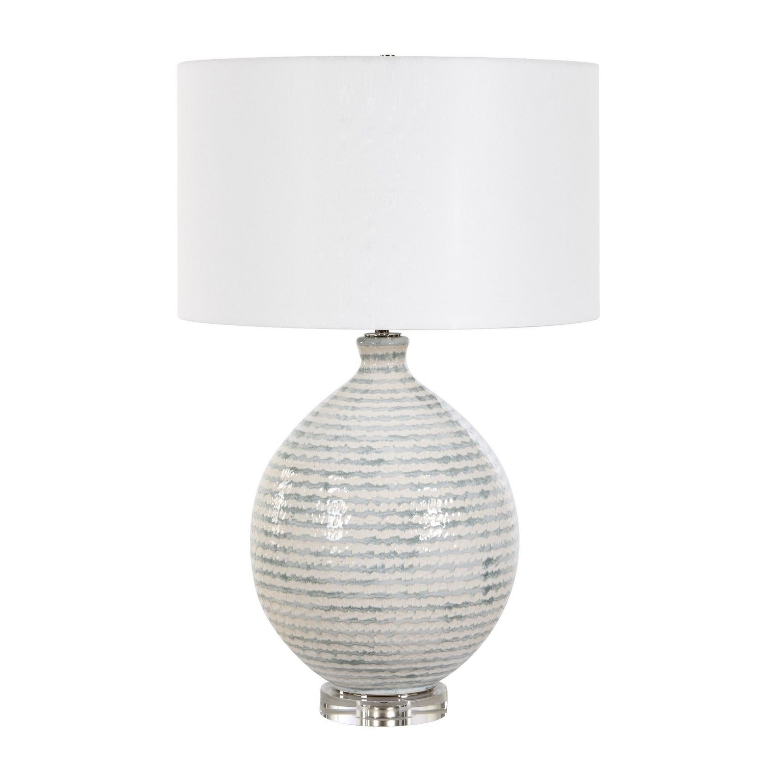 Uttermost - 30680 - One Light Table Lamp - Clary - Antique Brass