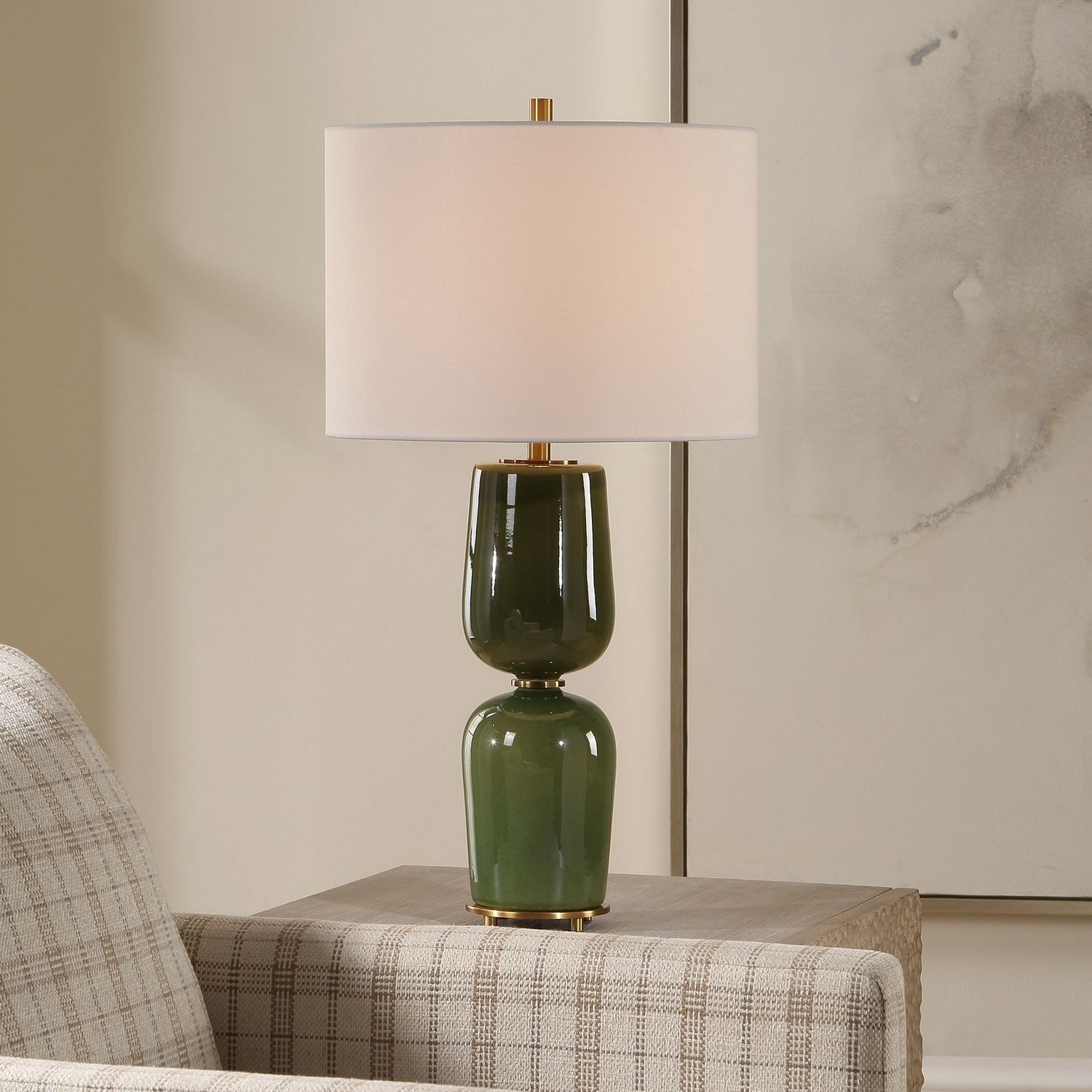 Uttermost - 30682 - One Light Table Lamp - Meyer - Antique Brass