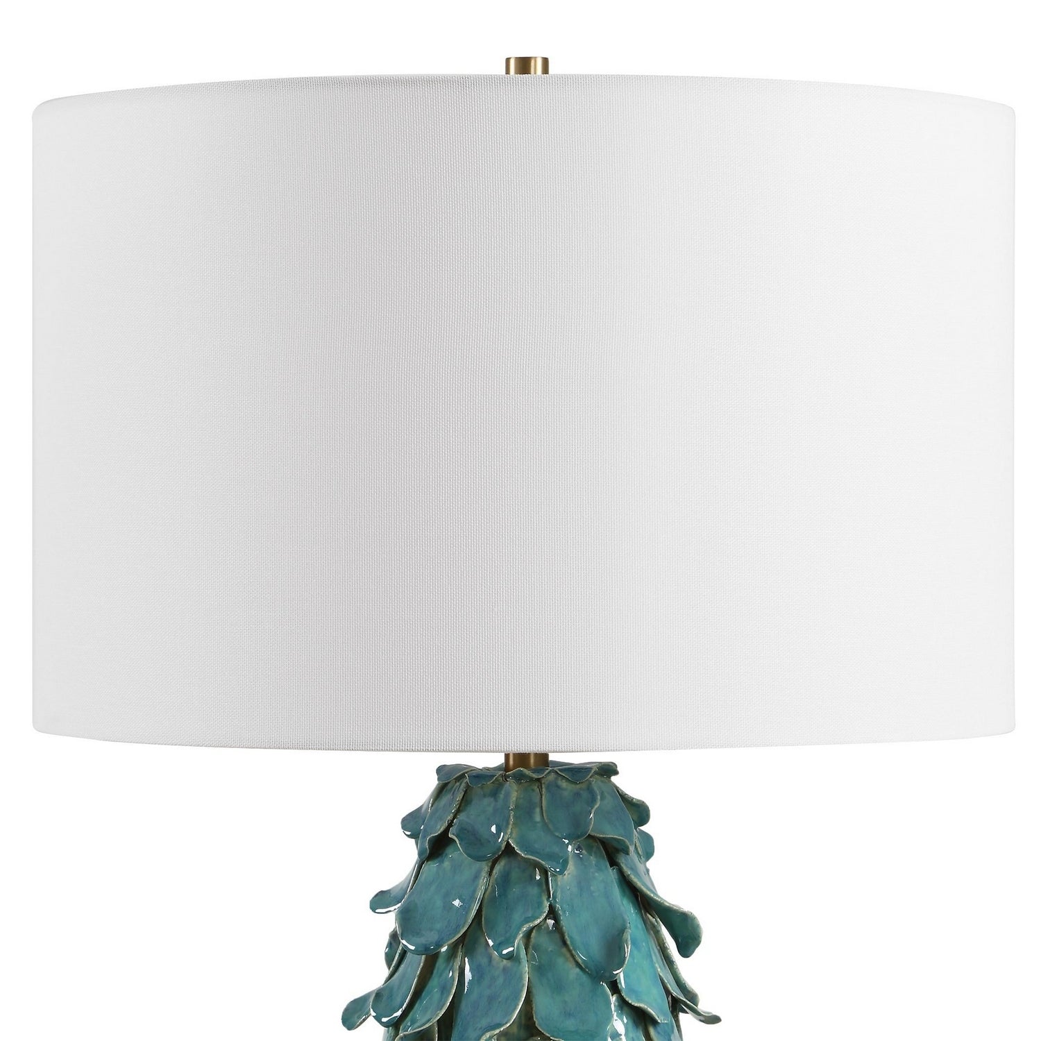 Uttermost - 30683 - One Light Table Lamp - Mina - Antique Brass