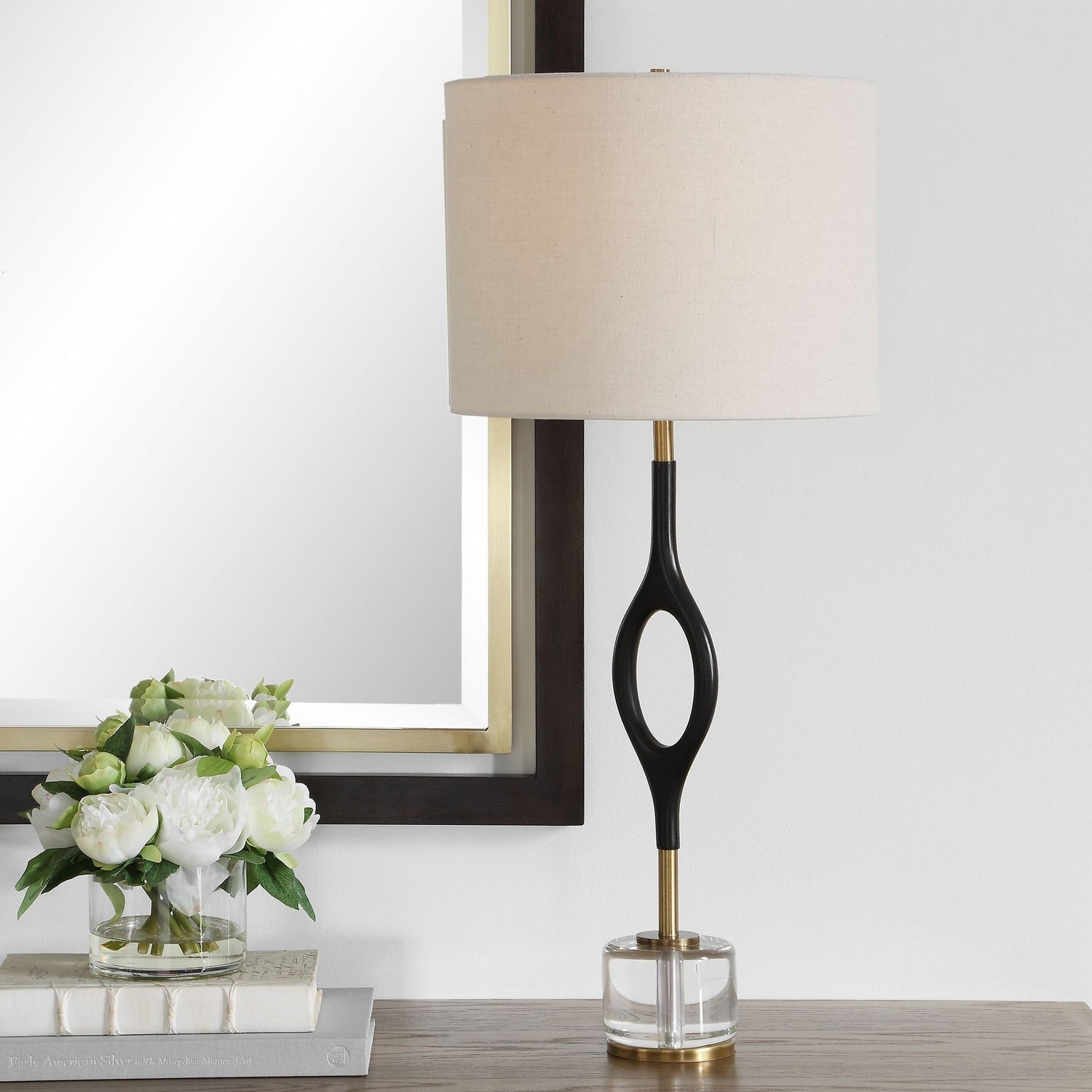 Uttermost - 30686-1 - One Light Buffet Lamp - Maryam - Antique Brass