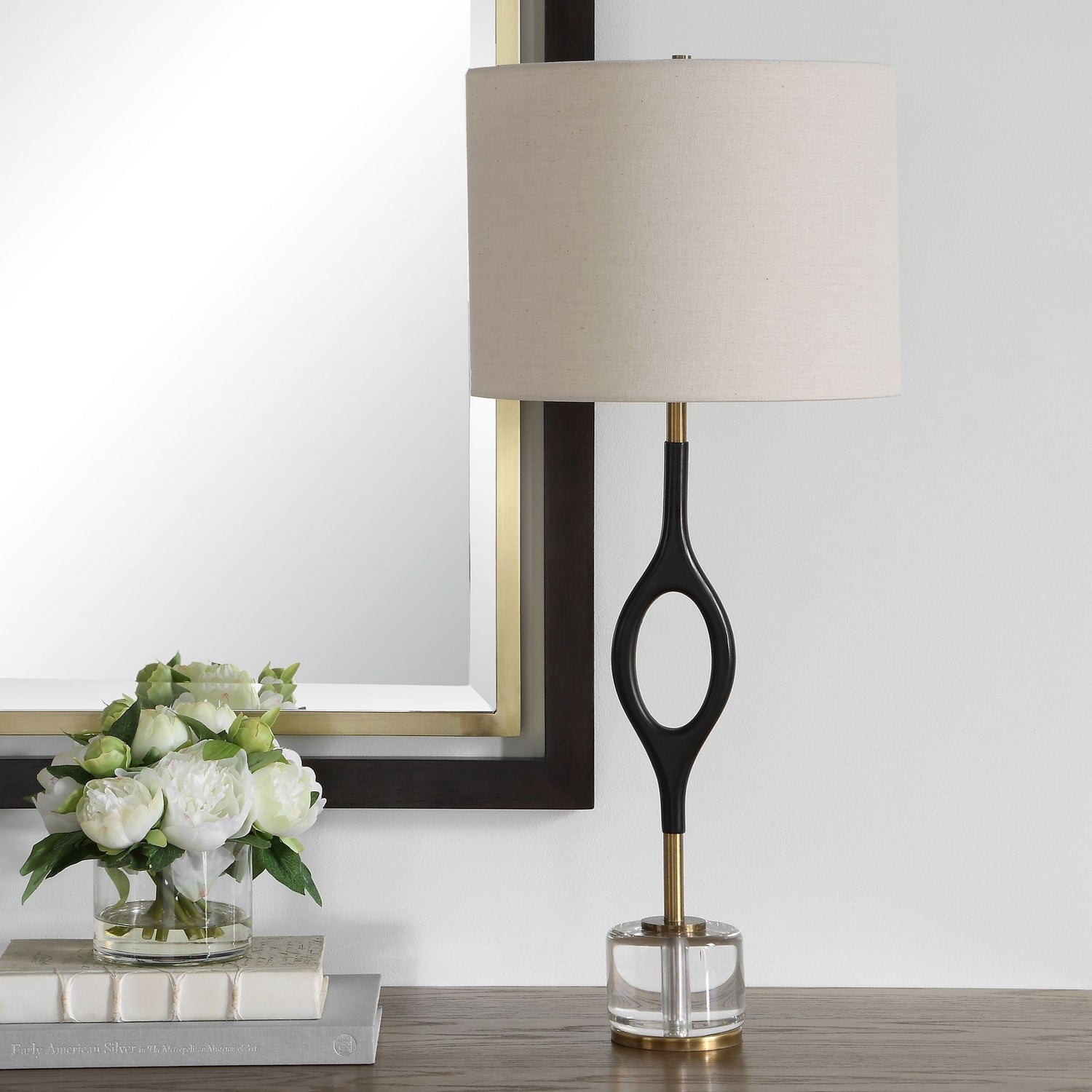Uttermost - 30686-1 - One Light Buffet Lamp - Maryam - Antique Brass