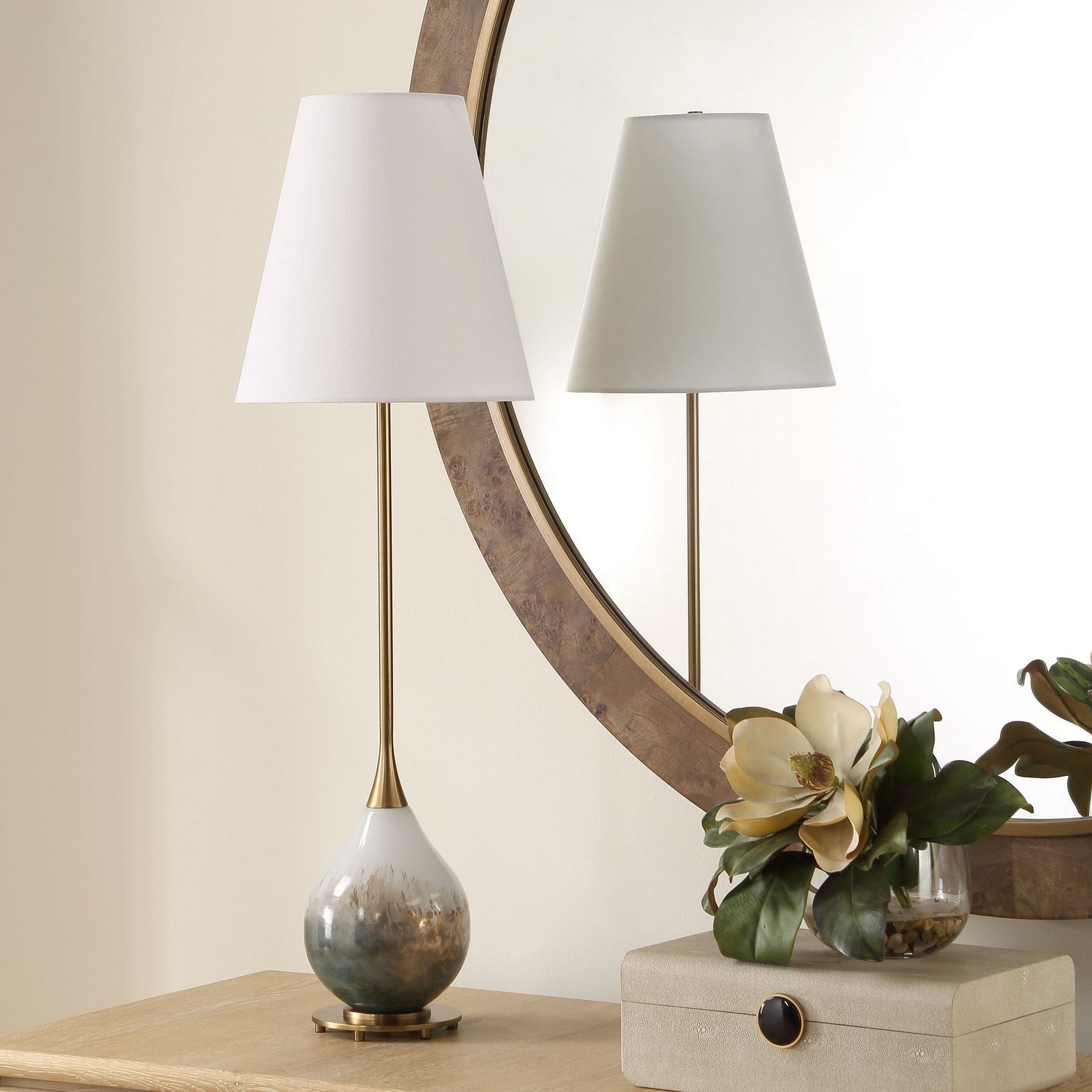 Uttermost - 30687 - One Light Buffet Lamp - Cardoni - Antique Brass