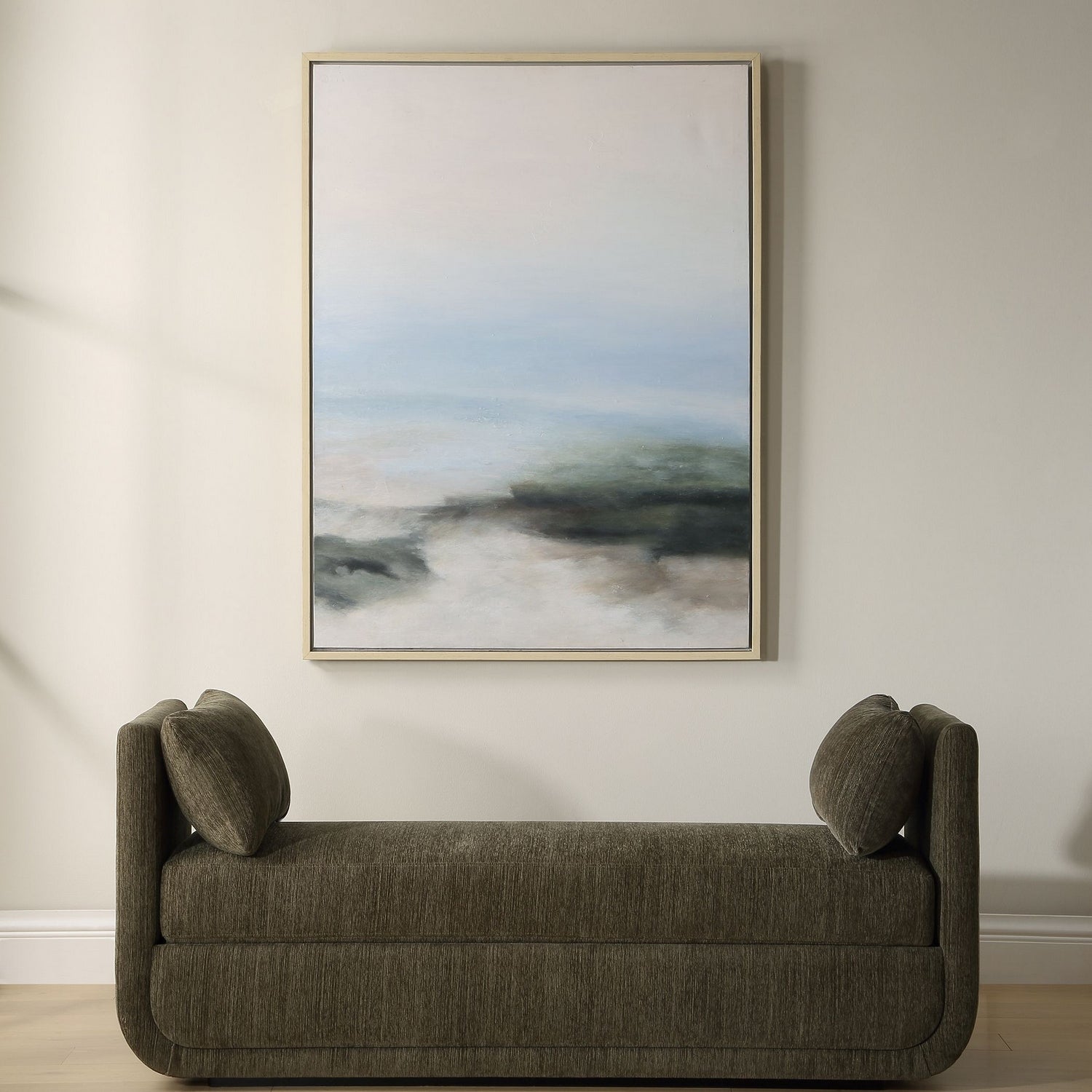 Uttermost - 32459 - Landscape Painting - Crossing Paths - White