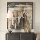 Uttermost - 32467 - Abstract Art - Landslide - Black