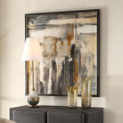 Uttermost - 32467 - Abstract Art - Landslide - Black