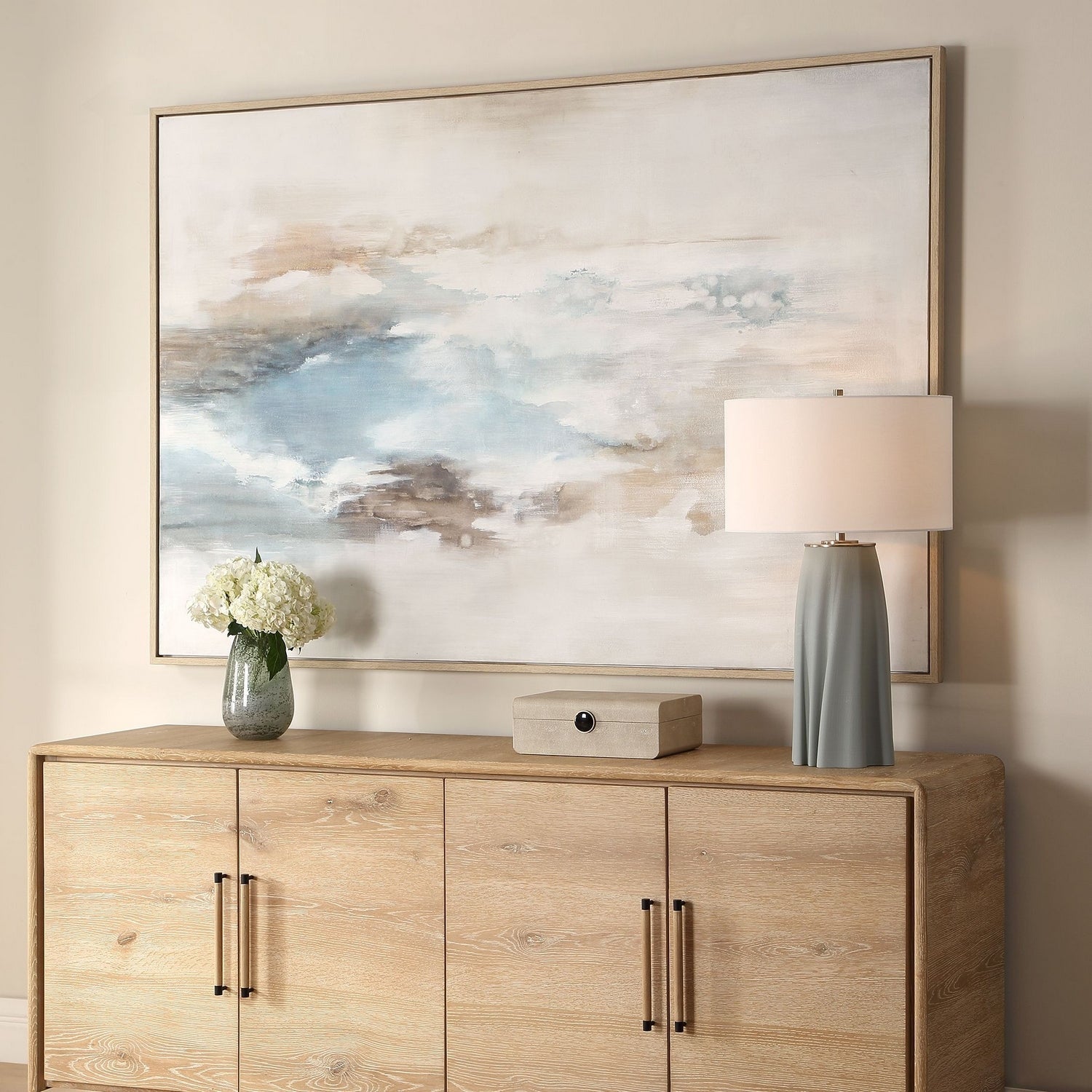 Uttermost - 32477 - Canvas - Chasing Blue - Natural