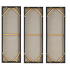 Uttermost - 32489 - Abstract Art - Smoke Break - Dark, Rich Walnut