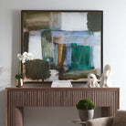 Uttermost - 32496 - Abstract Art - Green Fields - Black