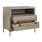 Uttermost - 50316 - Side Table - Alessia - Brushed Brass