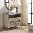 Uttermost - 50316 - Side Table - Alessia - Brushed Brass