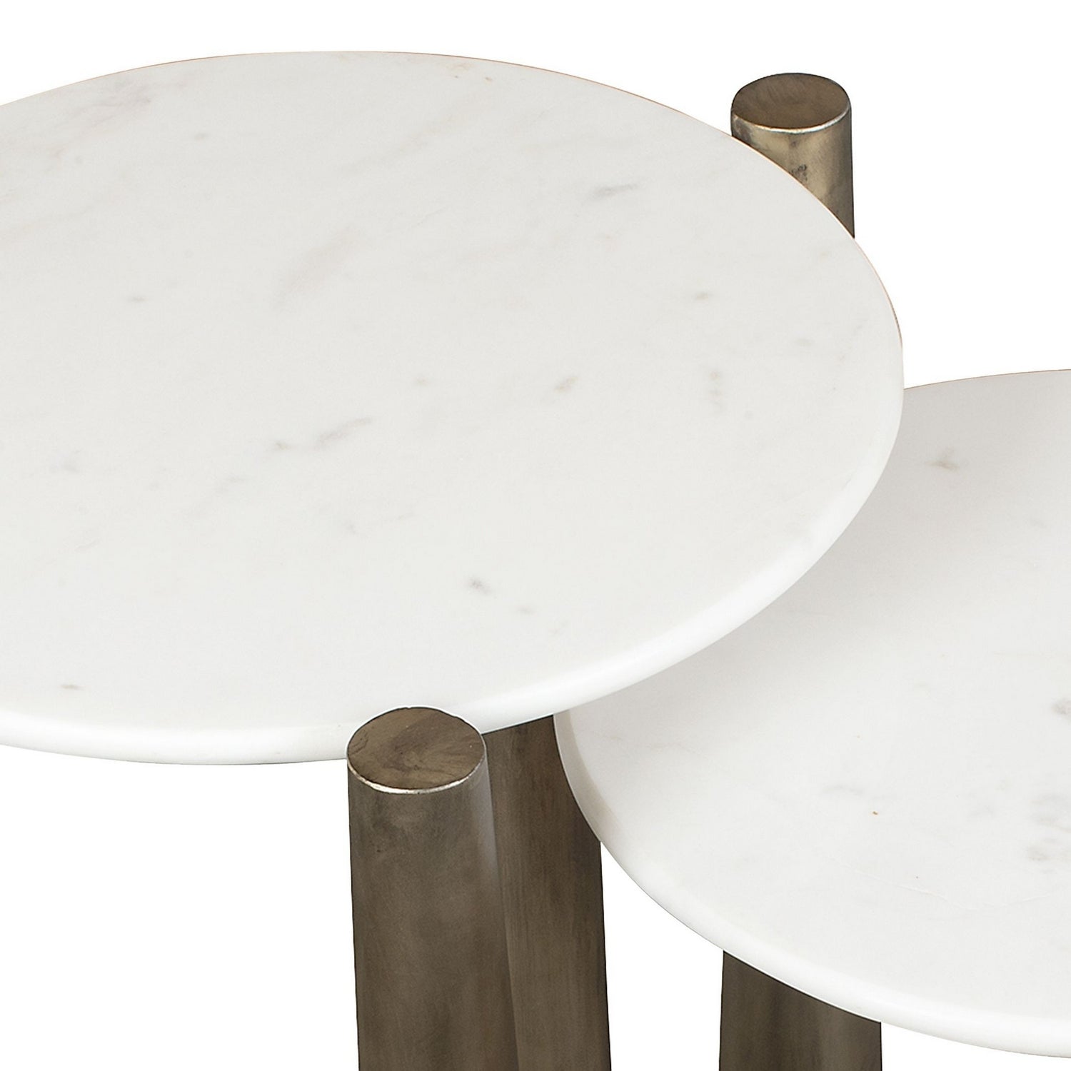 Uttermost - 50336 - Nesting Tables Set/2 - Claridge - Antique Gold