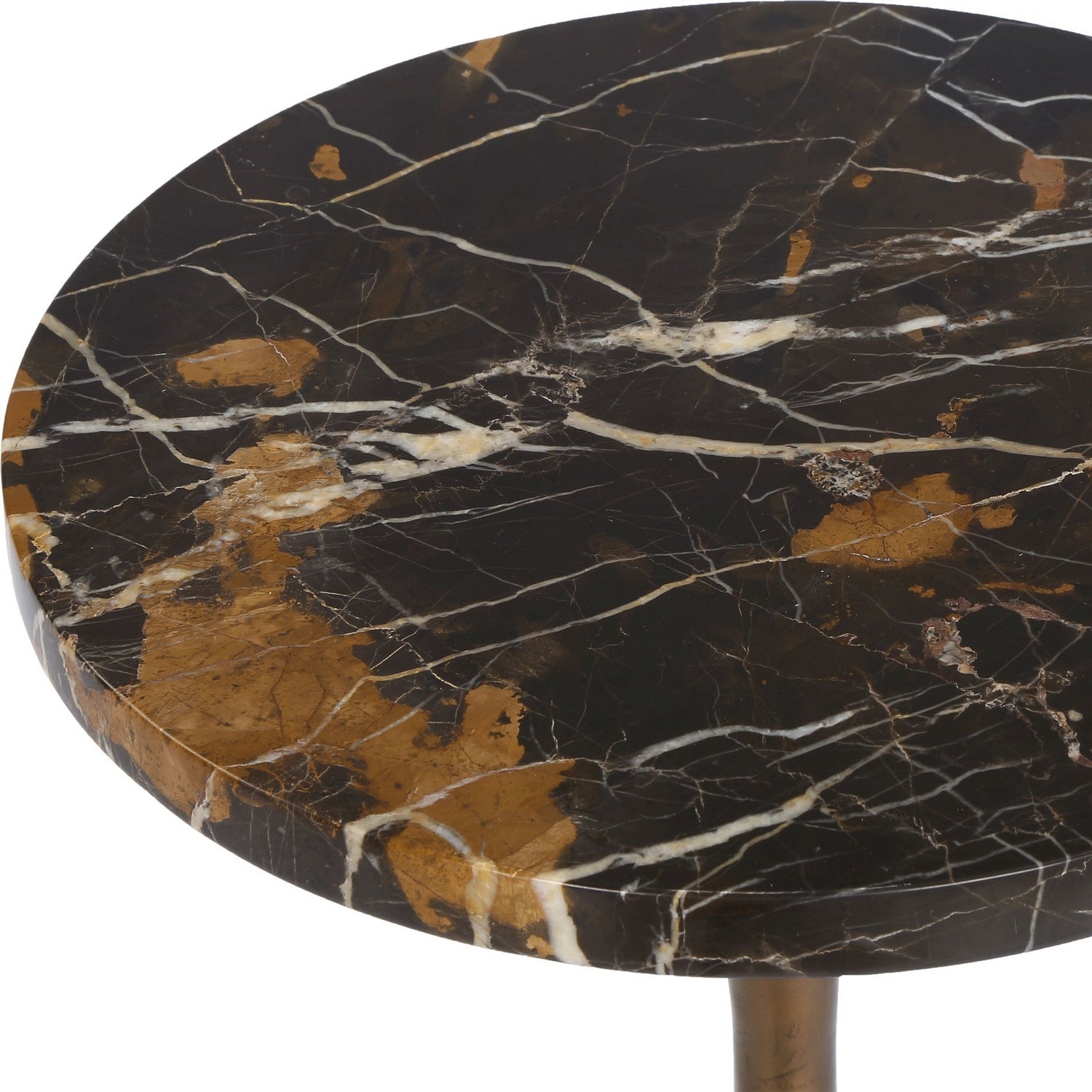 Uttermost - 50340 - Drink Table - Karnes - Tapered Bronze