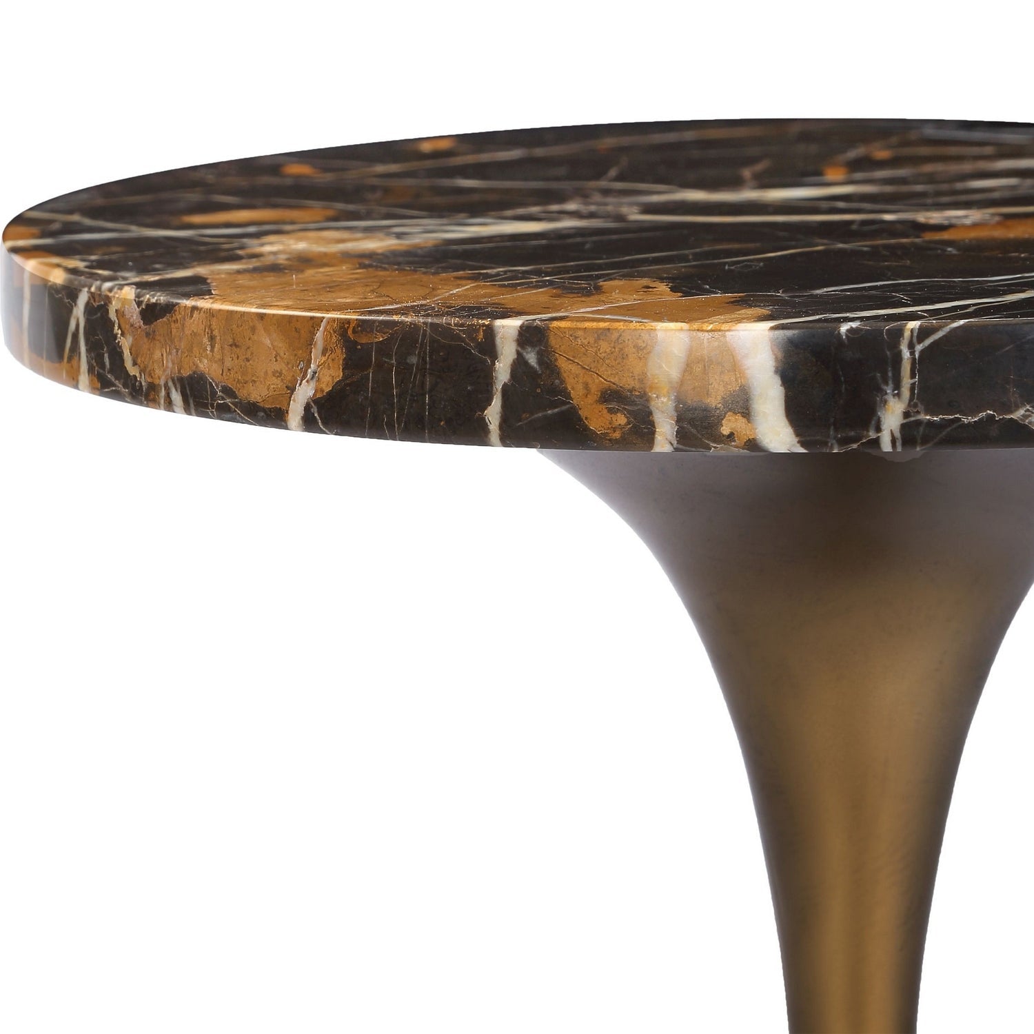 Uttermost - 50340 - Drink Table - Karnes - Tapered Bronze