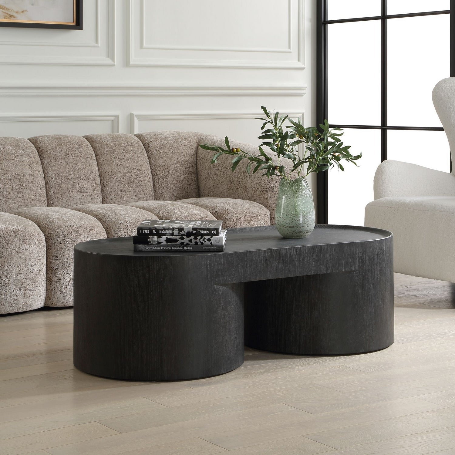 Uttermost - 50353 - Coffee Table - Isbell - Black
