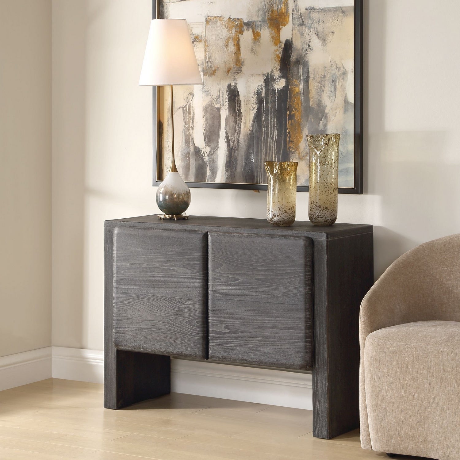 Uttermost - 50355 - Cabinet - Bierk - Natural Grain