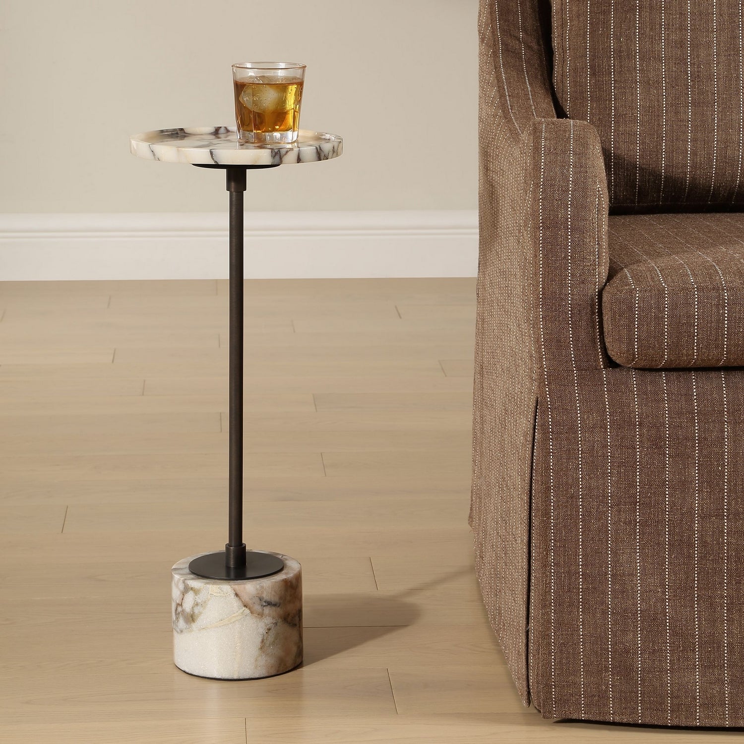 Uttermost - 50356 - Drink Table - Brunson - Dark Bronze