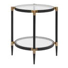 Uttermost - 50360 - Side Table - Chadid - Black Iron