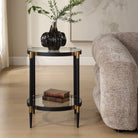 Uttermost - 50360 - Side Table - Chadid - Black Iron