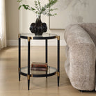 Uttermost - 50360 - Side Table - Chadid - Black Iron