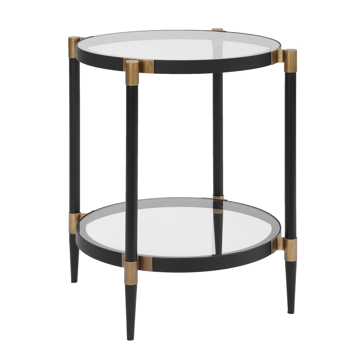 Uttermost - 50360 - Side Table - Chadid - Black Iron