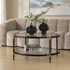 Uttermost - 50361 - Coffee Table - Chadid - Black Iron