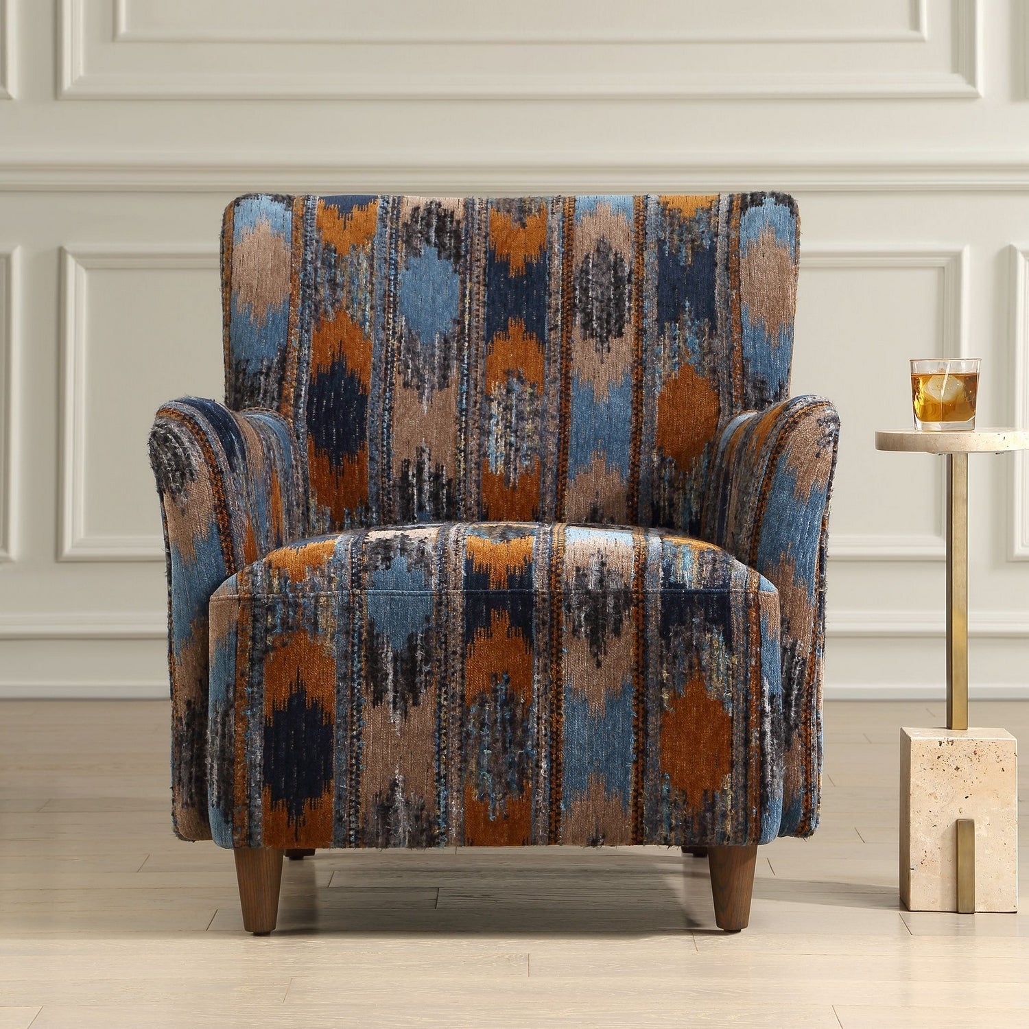 Uttermost - 53051 - Armchair - Lainey - Solid Wood