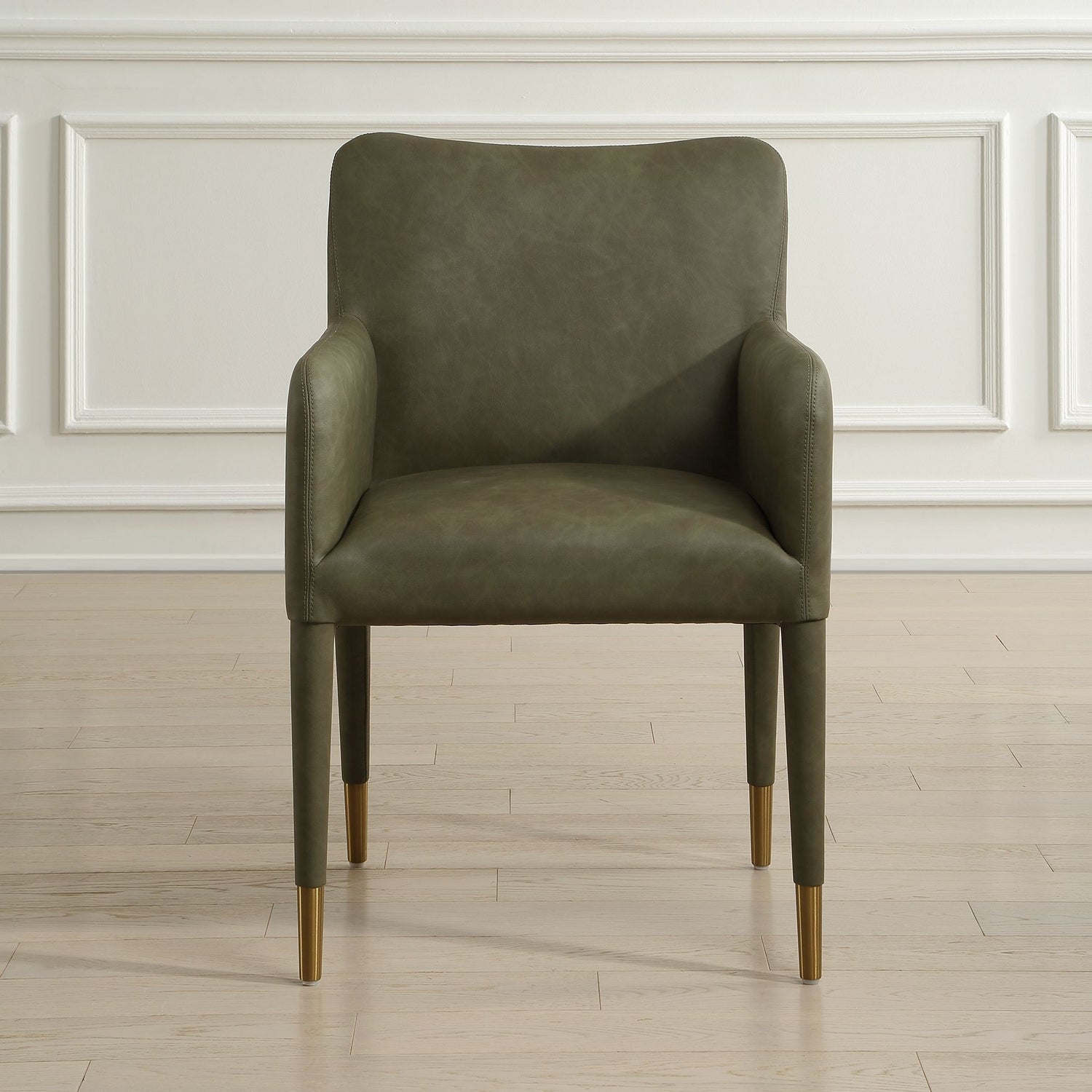 Uttermost - 53056 - Dining Chair - Conifer - Brushed Brass