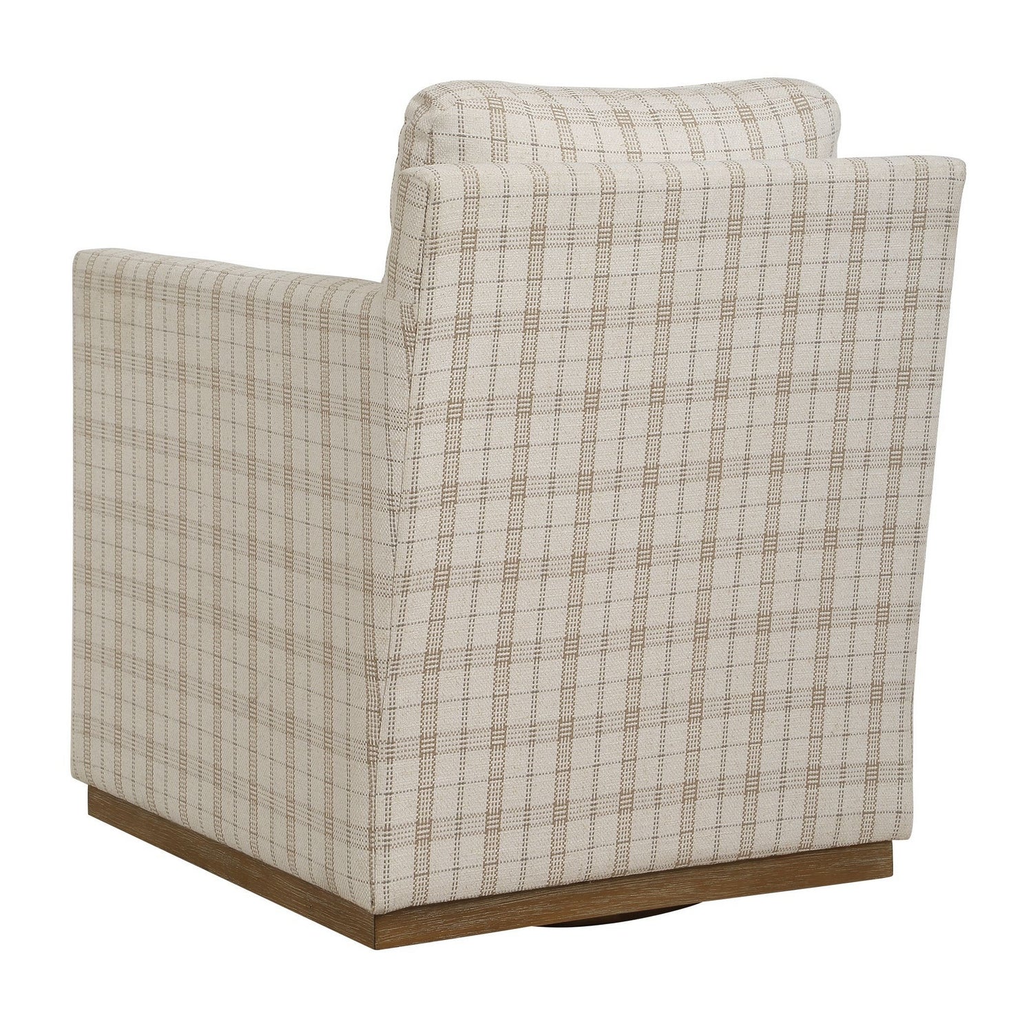 Uttermost - 53062 - Swivel Chair - Basie - Natural Oak