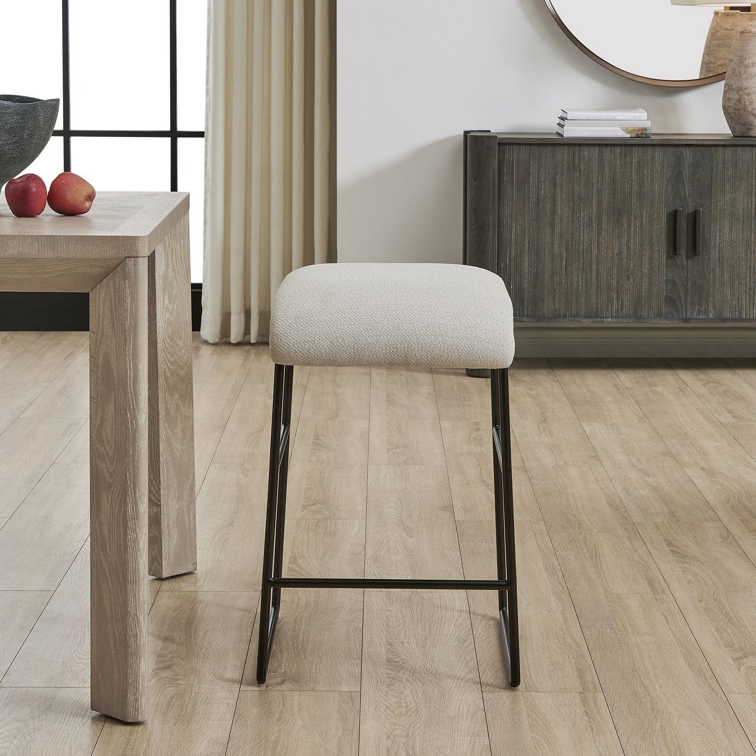 Uttermost - 53075 - Counter Stool - Arcane - Matte Black